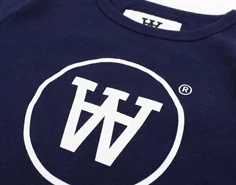 Wood Wood t-shirt Kim navy